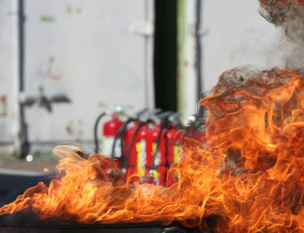 День рождения огнетушителя в г. Кызыл